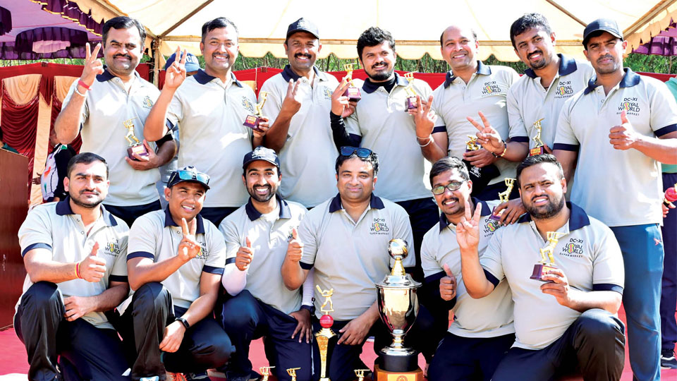 DC team wins Friendly Cricket Tournament