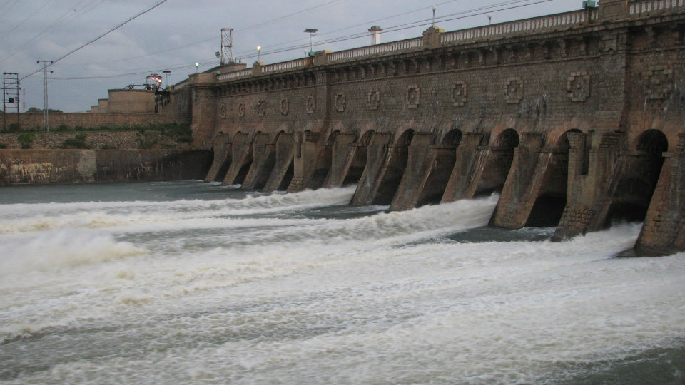 KRS water level rises by 2 feet