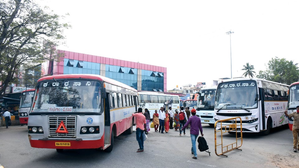 Flybus service good but Mysuru bus stand experience is bad
