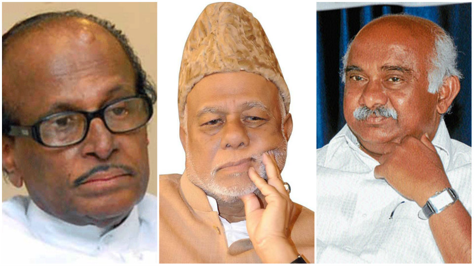 Cong. leaders seek action against Vishwanath, Shariff and Poojary