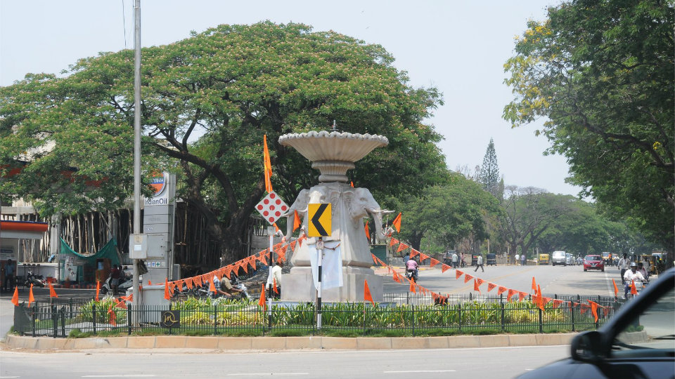POINT BLANK: Vandalism of Elephant Fountain continues