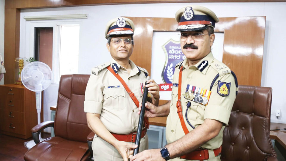 ADGP B. Dayananda takes over as Bengaluru City Police Commissioner