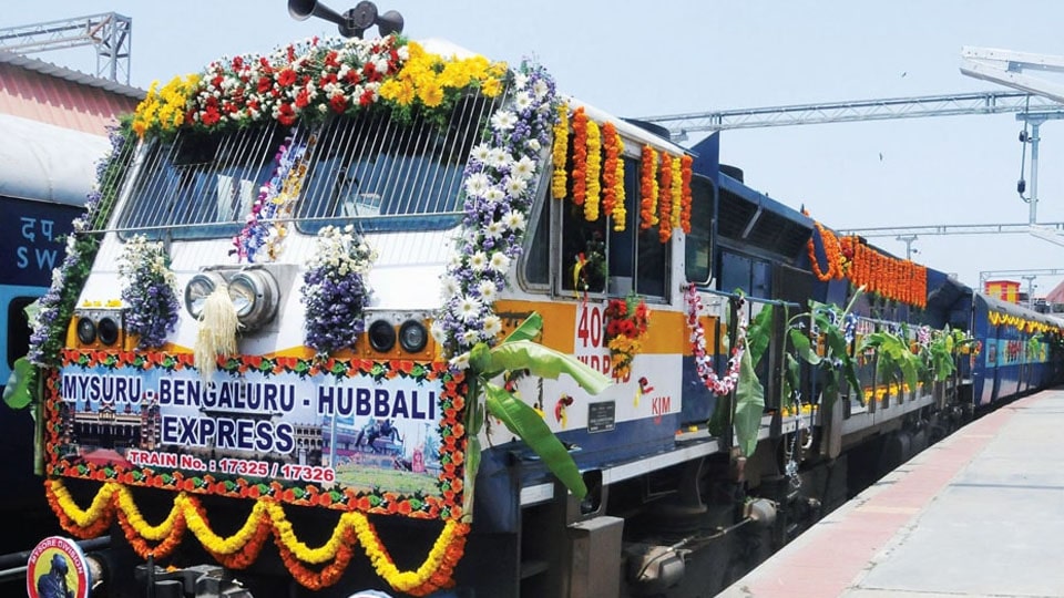 SWR Mysuru extends Ashokapuram-Hubballi Vishwamanava Express upto Belagavi
