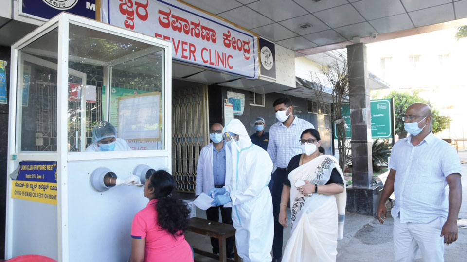 Fever Clinic comes up at K.R. Hospital amidst COVID scare