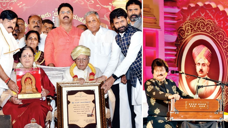Prof. B.S. Vijayaraghavan conferred ‘State Sangeetha Vidwan’ Award