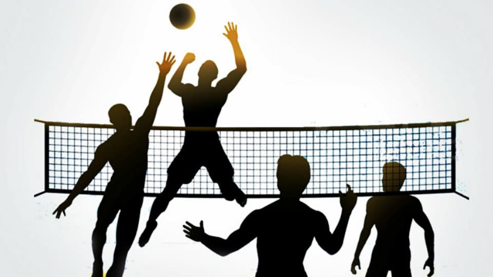 Two-day district-level volleyball tournament from Jan. 27